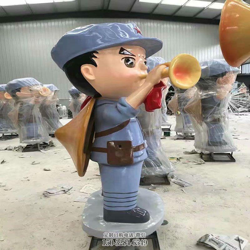 景观小品红军雕塑厂