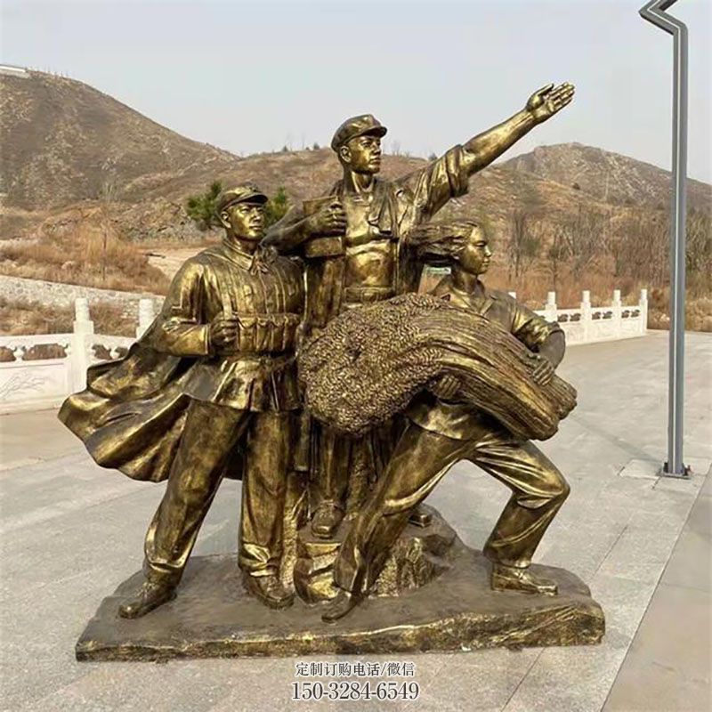 小区景观长征雕塑供应商